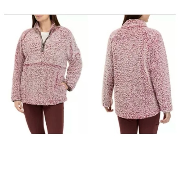 NWT  Soft, Lined, Sherpa Pullover - Picture 2 of 14